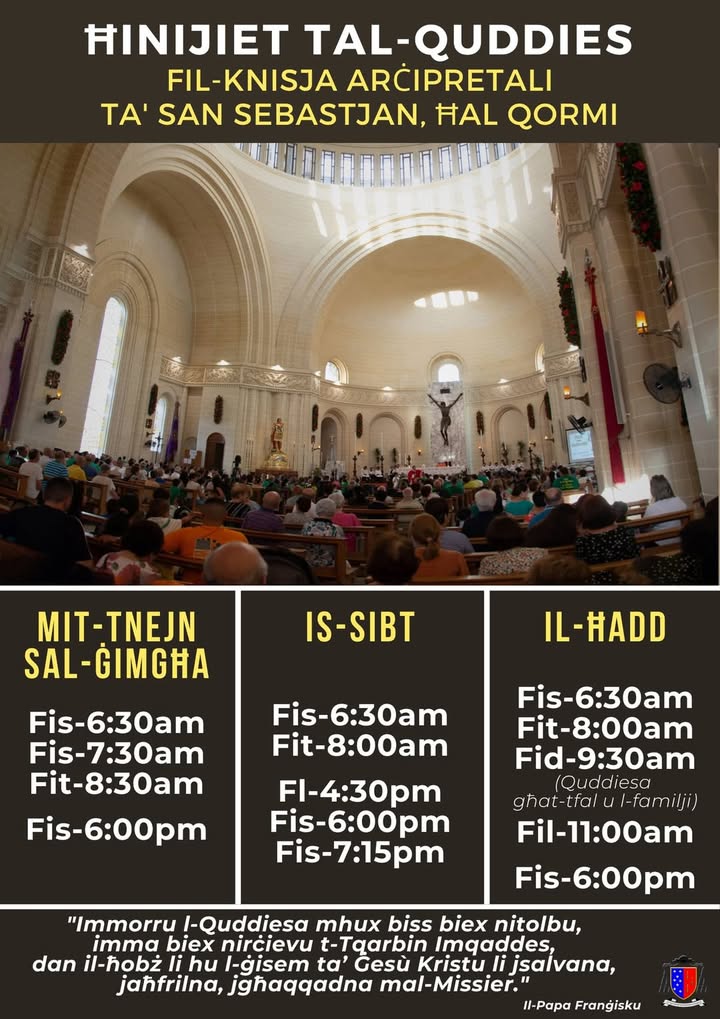 Parroċċa San Sebastjan - St Sebastian Parish - Qormi