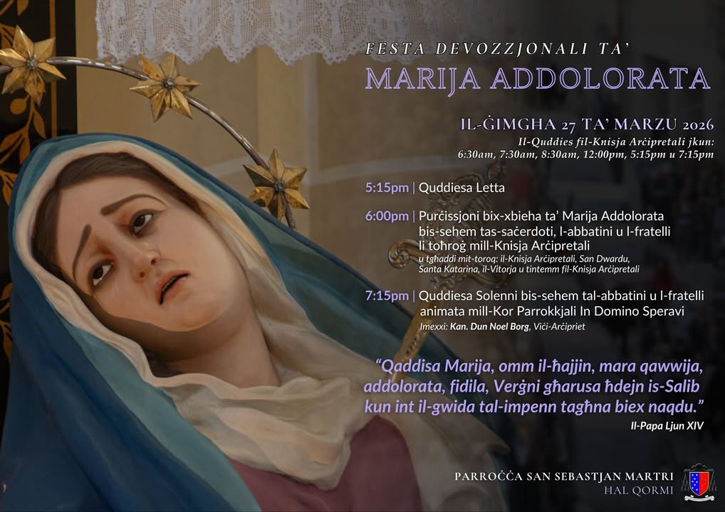 Parroċċa San Sebastjan - St Sebastian Parish - Qormi