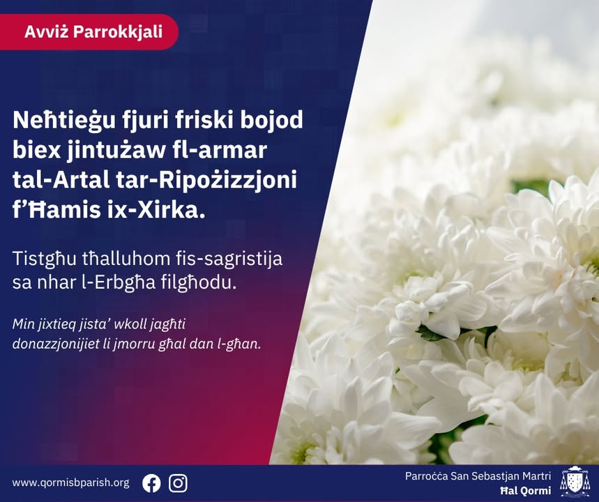 Parroċċa San Sebastjan - St Sebastian Parish - Qormi