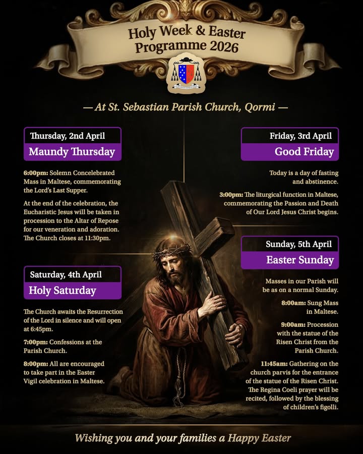 Parroċċa San Sebastjan - St Sebastian Parish - Qormi