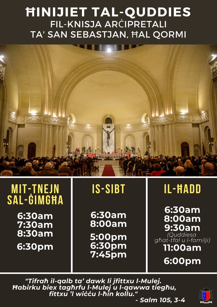 Parroċċa San Sebastjan - St Sebastian Parish - Qormi