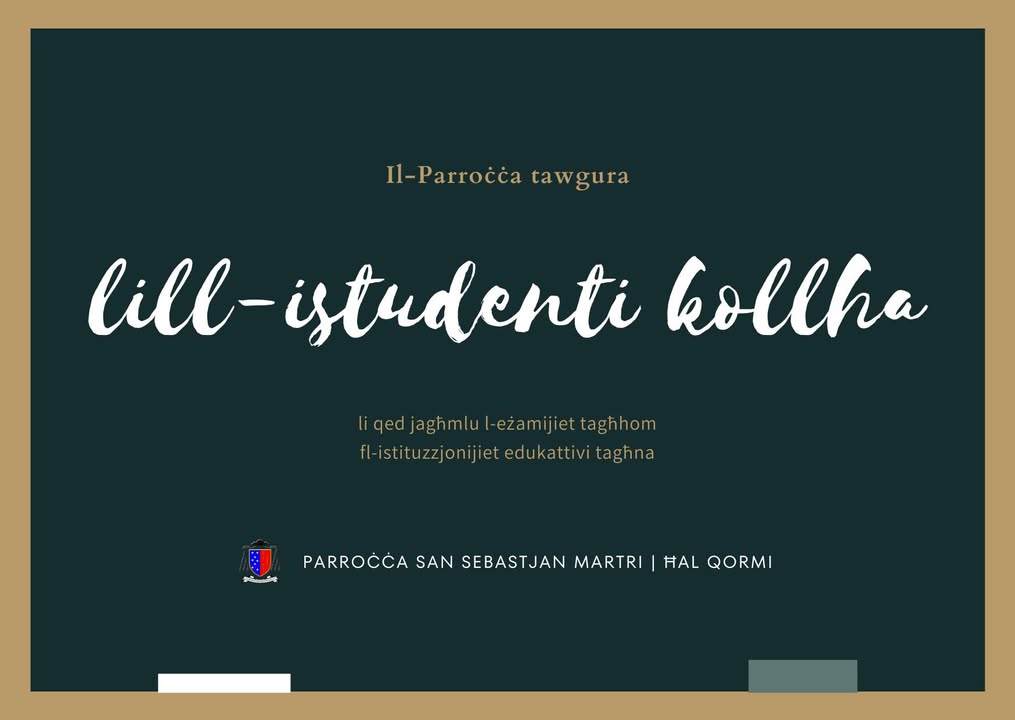 Parroċċa San Sebastjan - St Sebastian Parish - Qormi