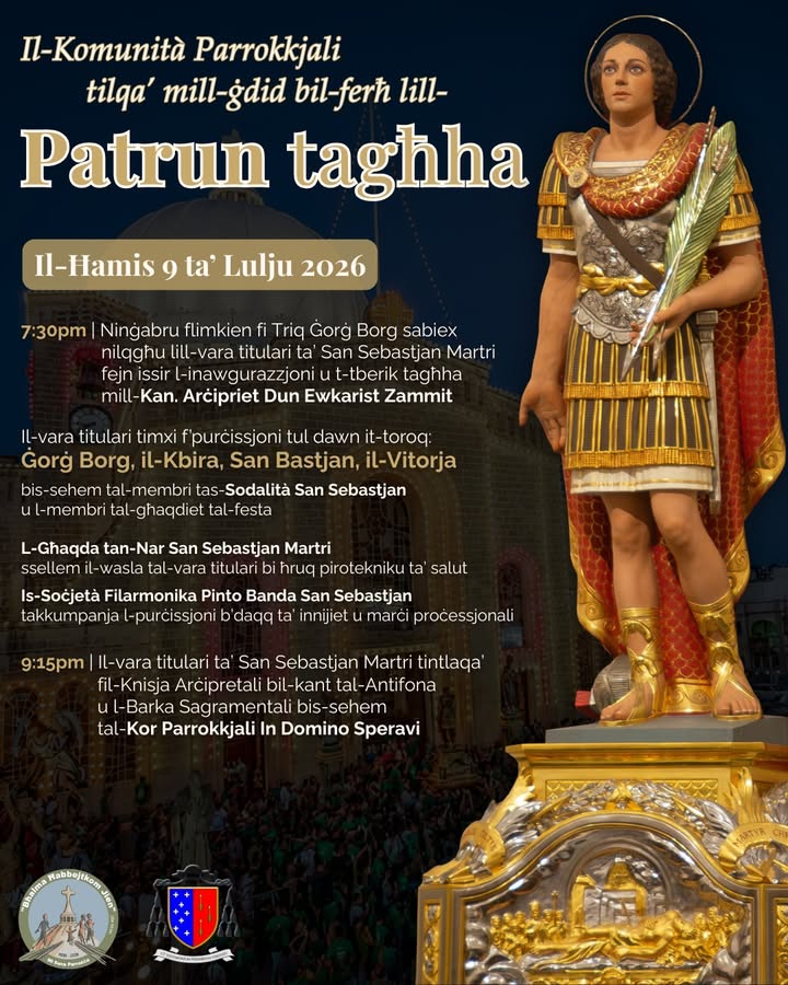 Parroċċa San Sebastjan - St Sebastian Parish - Qormi